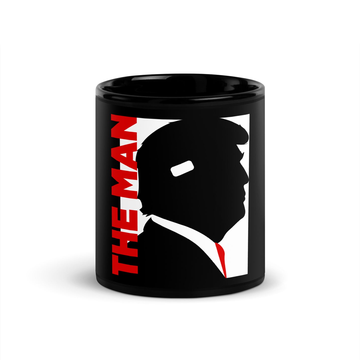 The Man - Trump - Black Glossy Mug