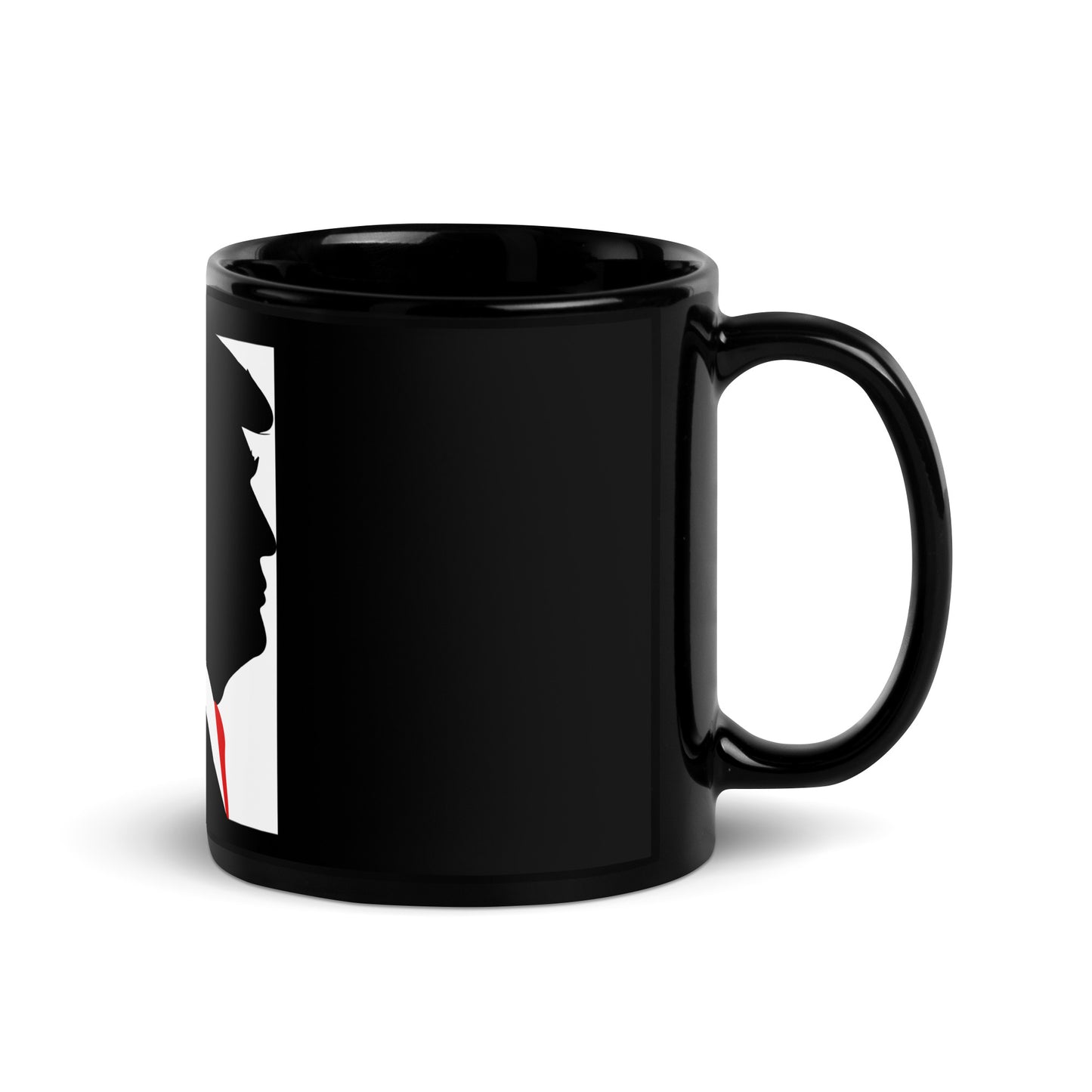 The Man - Trump - Black Glossy Mug