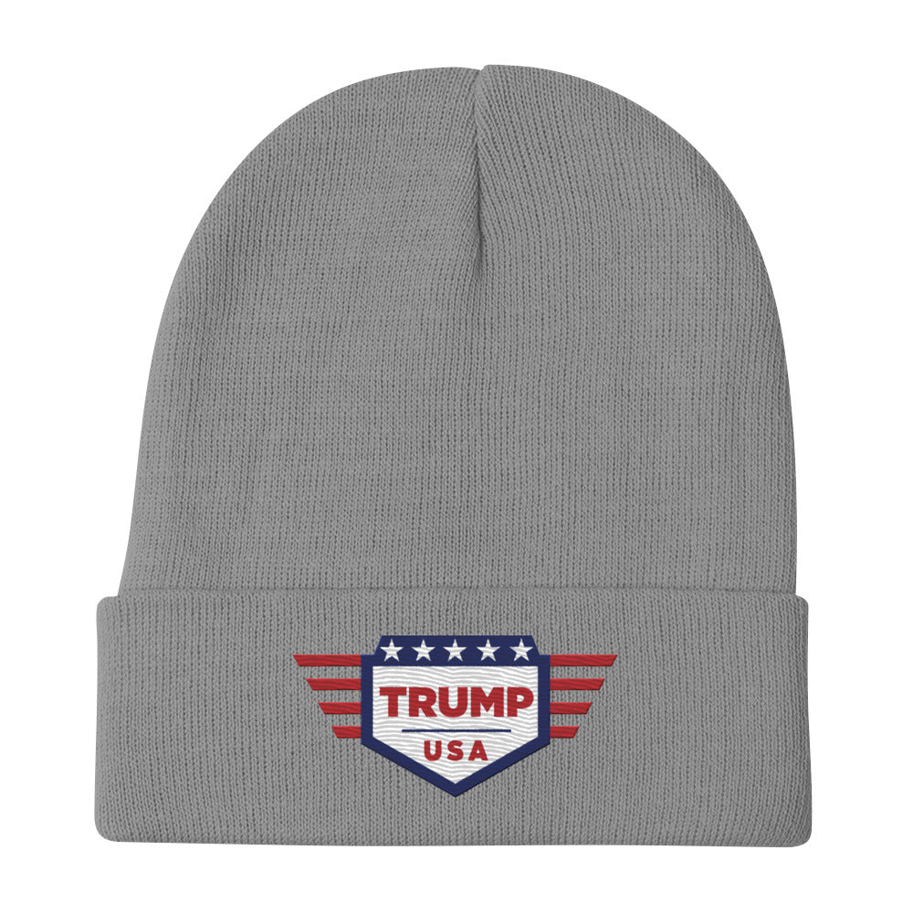 Trump 2024 Embroidered Beanie