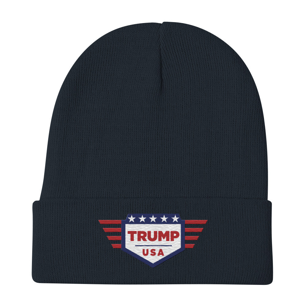 Trump 2024 Embroidered Beanie