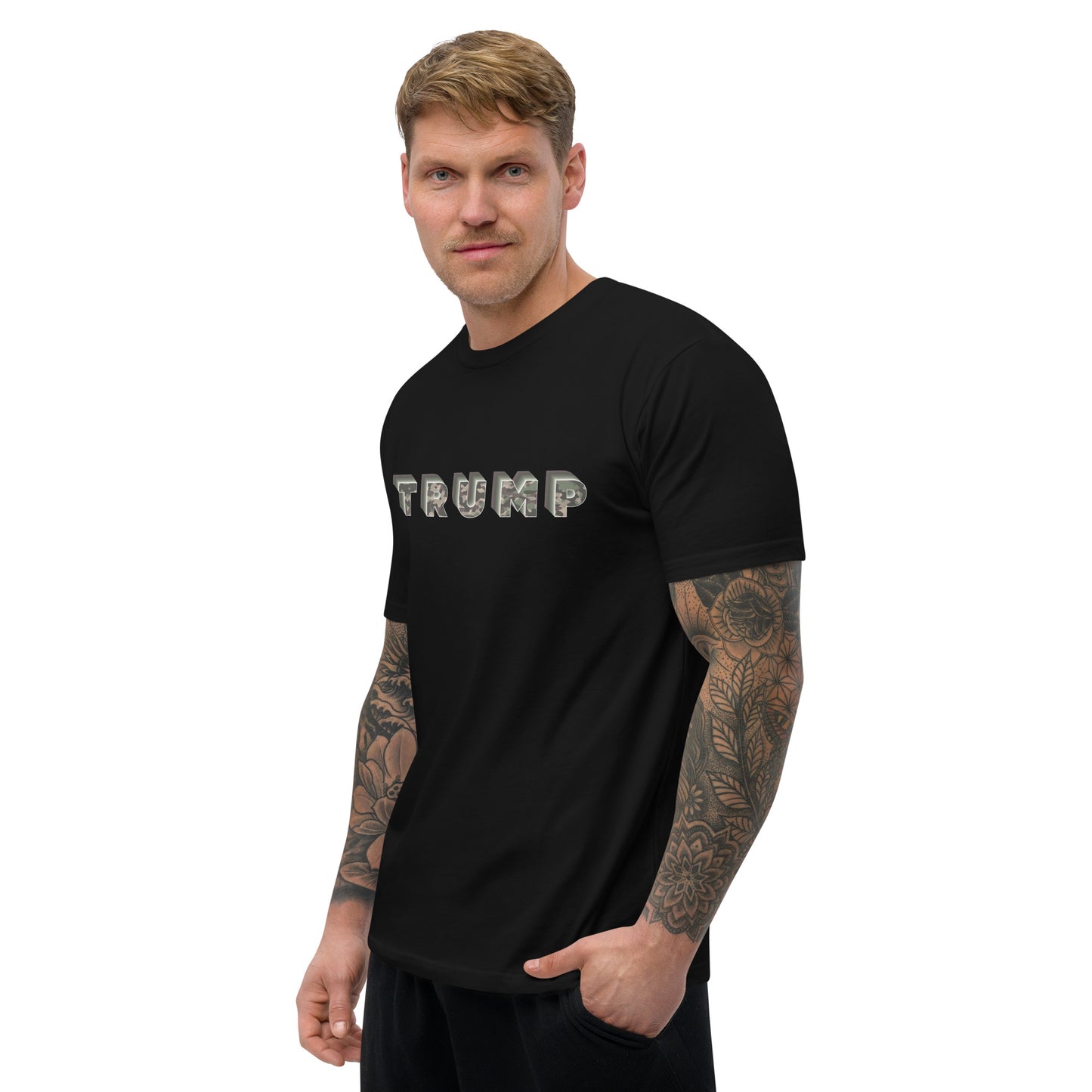 Camo Trump - Short Sleeve T-shirt