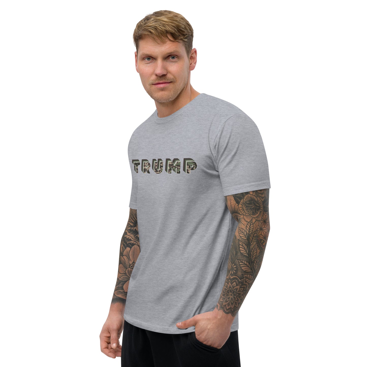 Camo Trump - Short Sleeve T-shirt