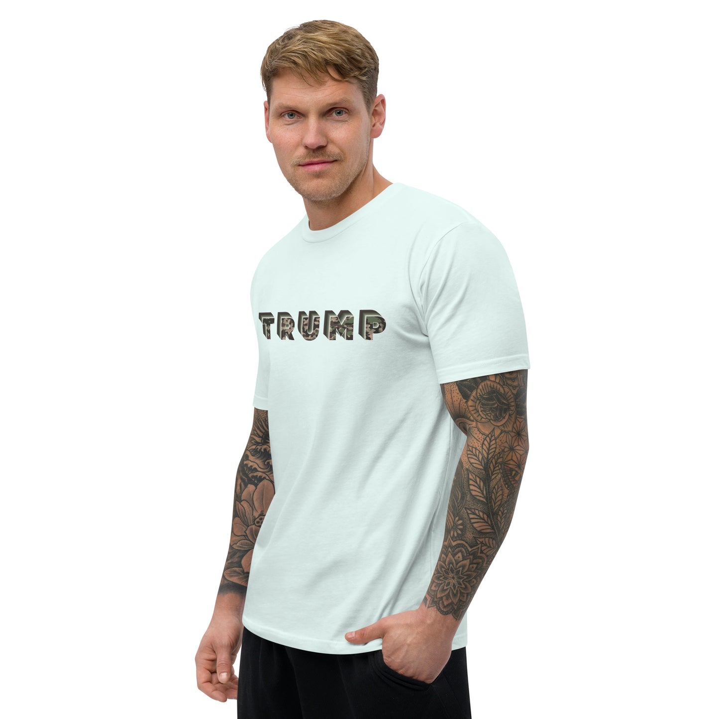 Camo Trump - Short Sleeve T-shirt