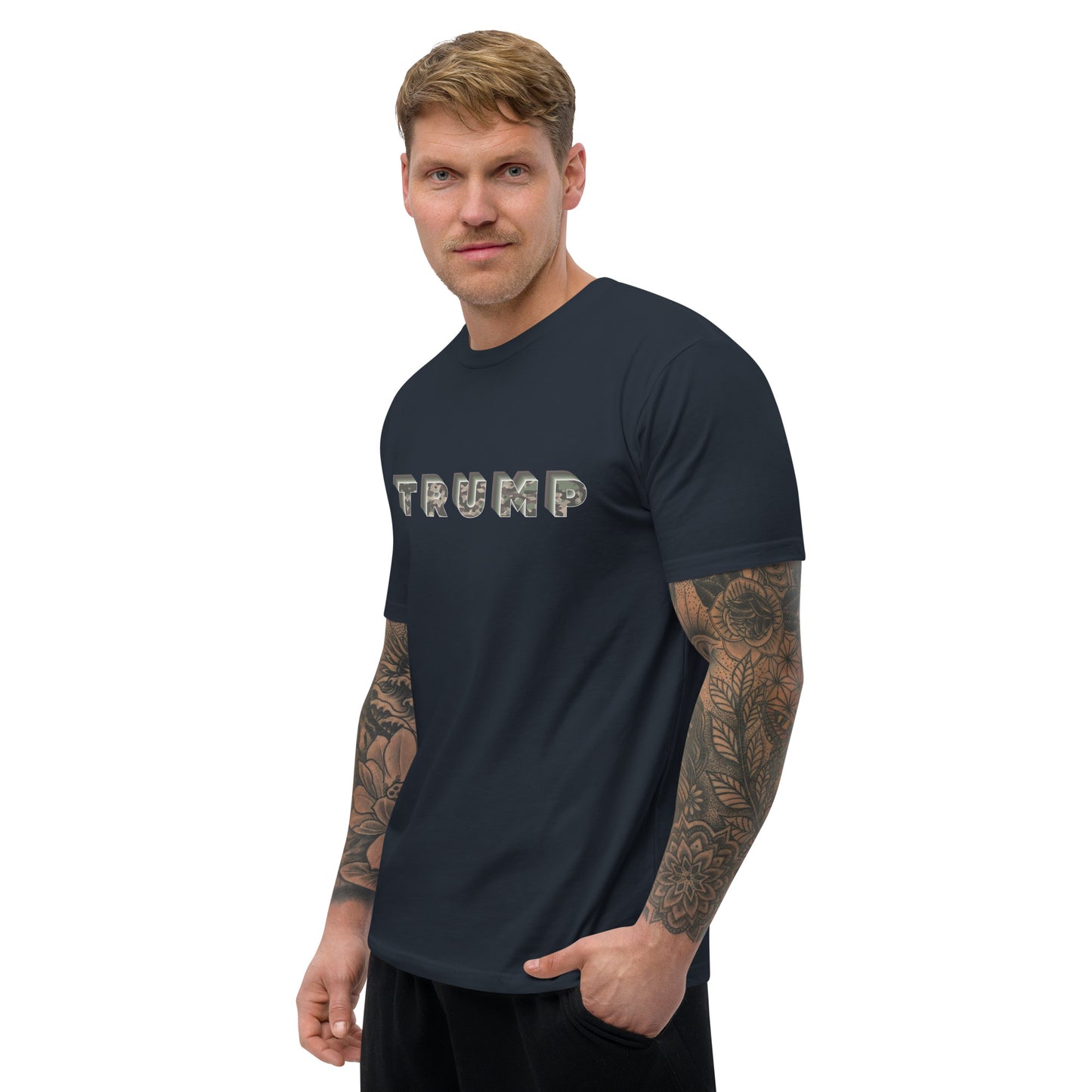 Camo Trump - Short Sleeve T-shirt