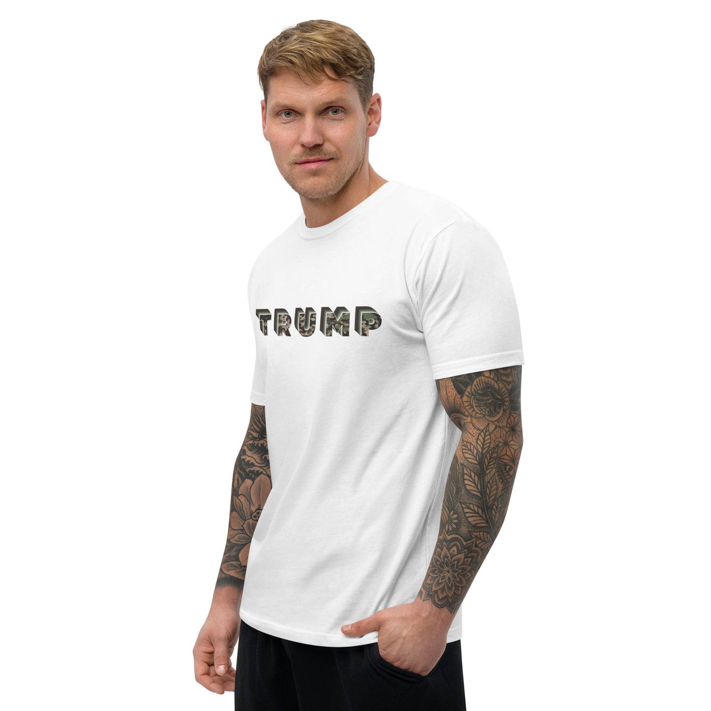 Camo Trump - Short Sleeve T-shirt