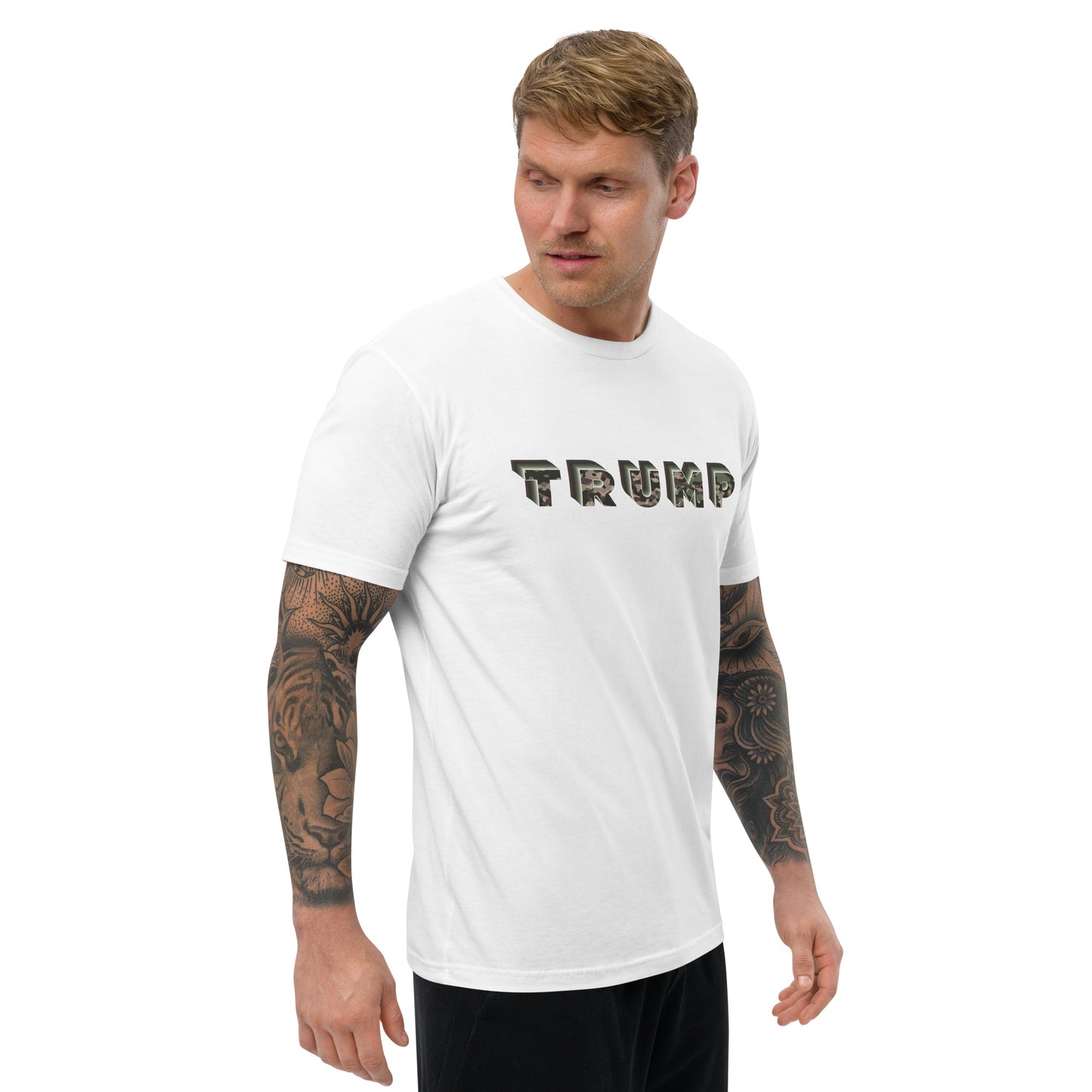 Camo Trump - Short Sleeve T-shirt