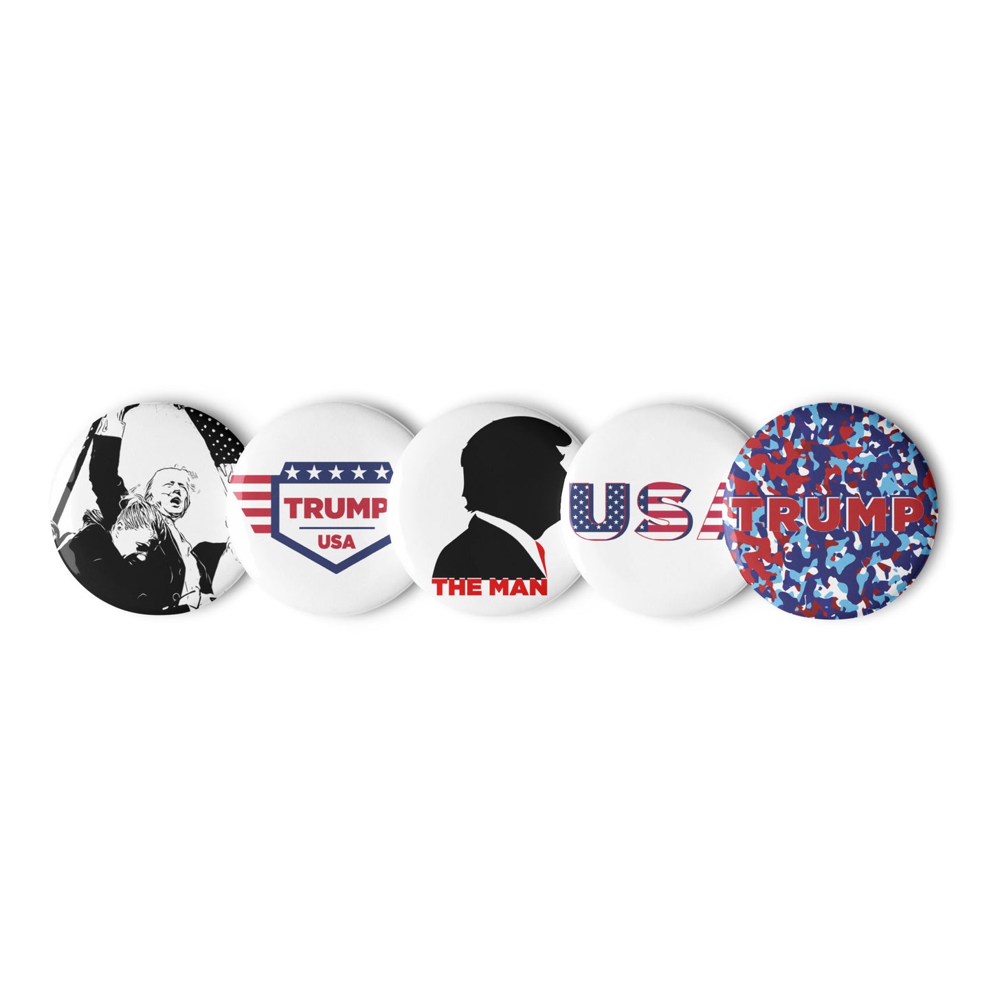 Trump - Set of pin buttons