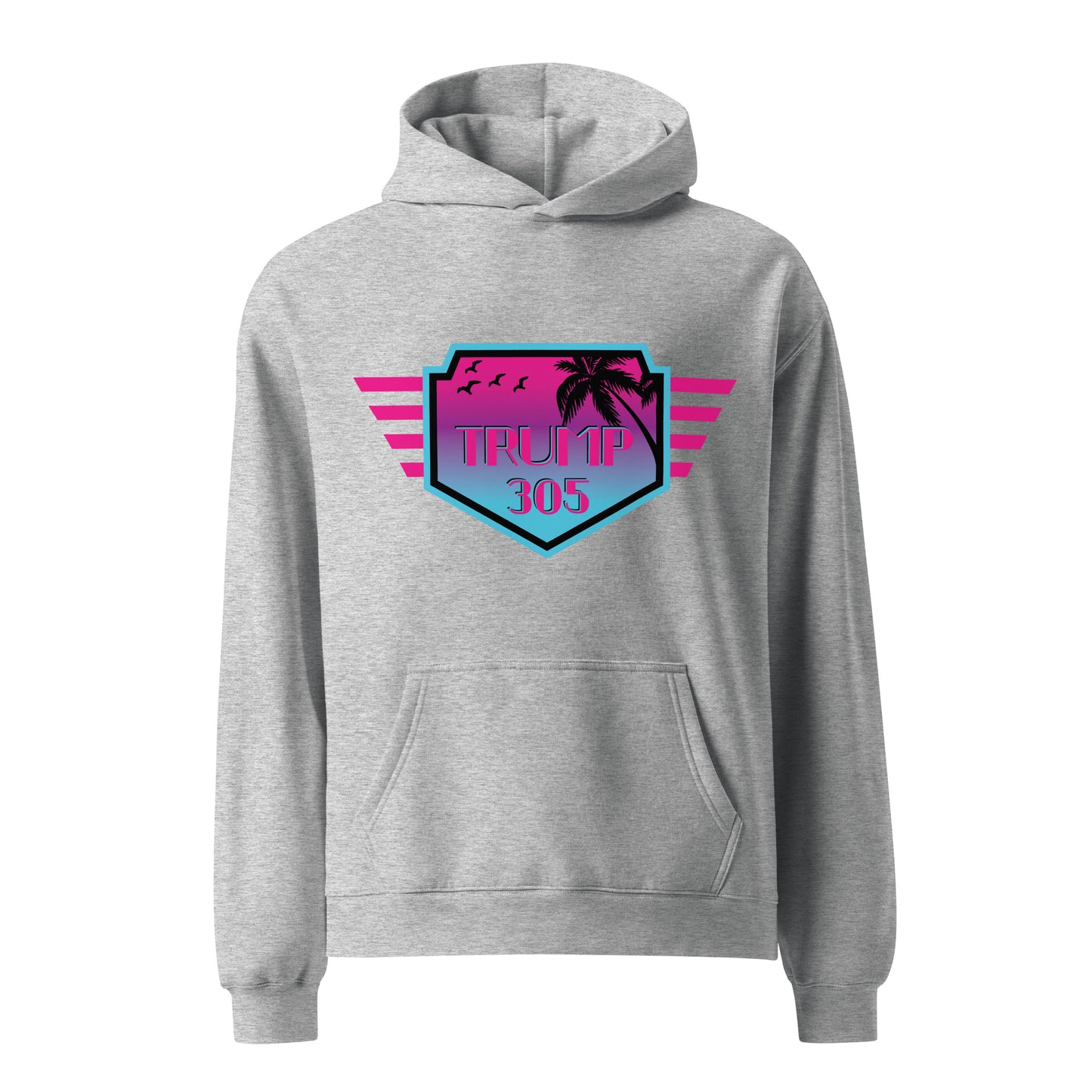 305 Trump Neon Unisex oversized hoodie