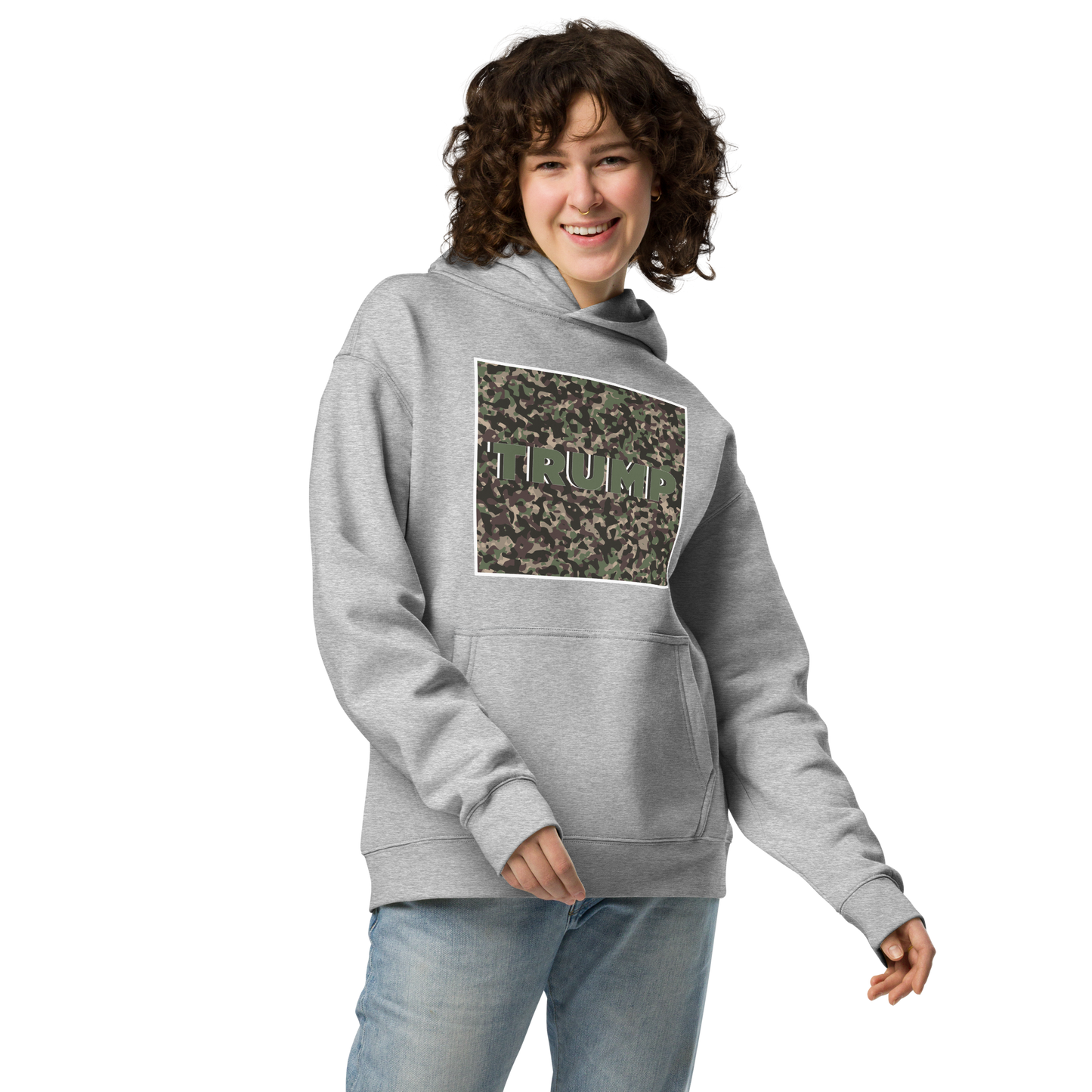 Camo Trump - Unisex oversized hoodie