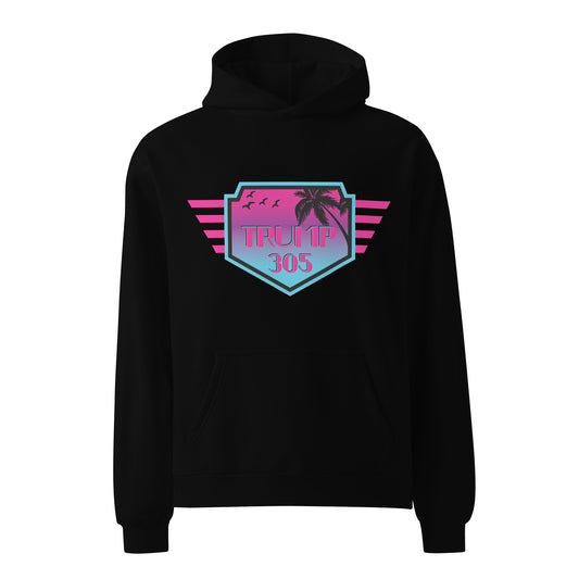 305 Trump Neon Unisex oversized hoodie