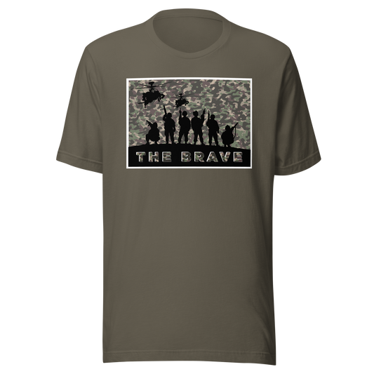 The Brave Iconic Camo - Unisex t-shirt