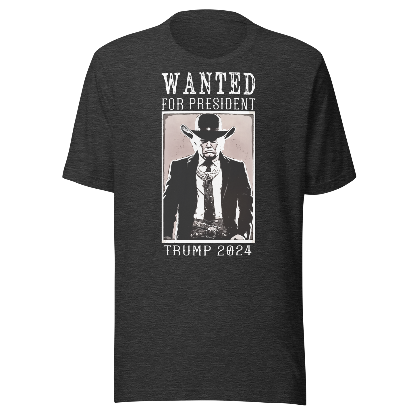 Old Western Trump Wanted - Unisex T-shirt