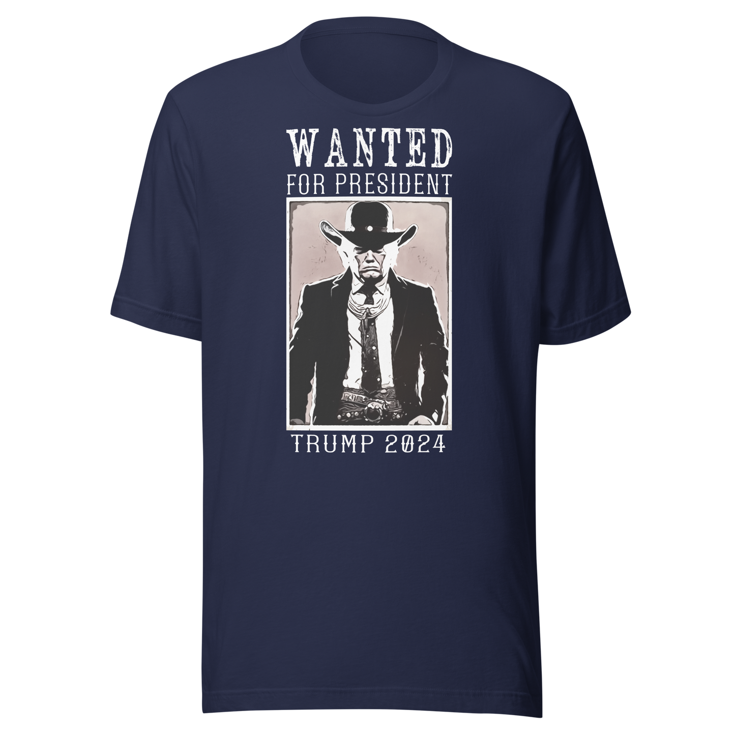 Old Western Trump Wanted - Unisex T-shirt