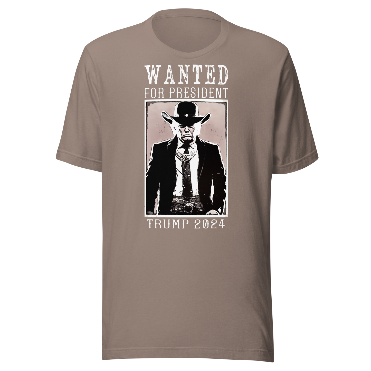 Old Western Trump Wanted - Unisex T-shirt