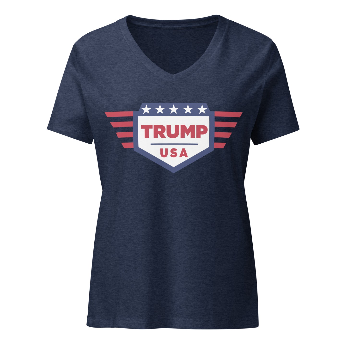 Trump USA - Women’s relaxed v-neck t-shirt