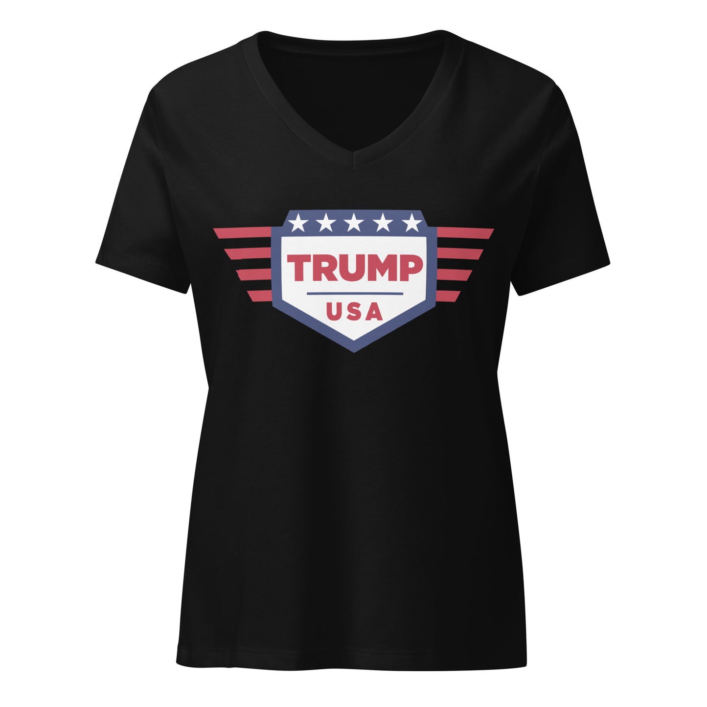 Trump USA - Women’s relaxed v-neck t-shirt