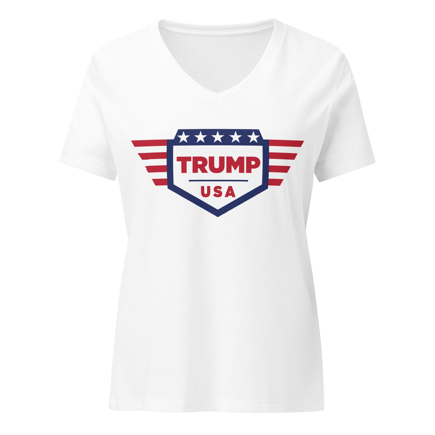 Trump USA - Women’s relaxed v-neck t-shirt